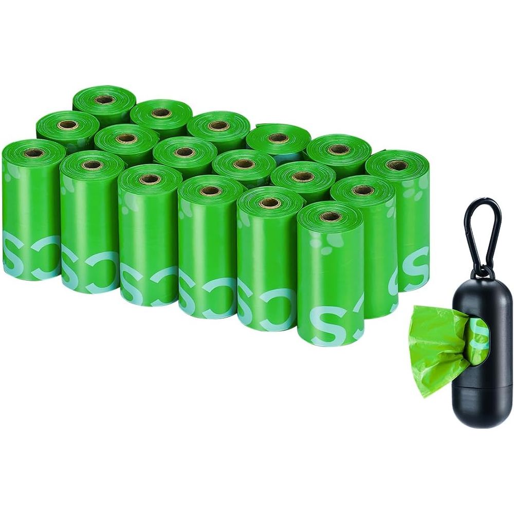 Poop Bag Dispenser - ถุงเก็บอุจจาระสุนัขแบบม้วน 270 ใบ ขนาด 13x9 นิ้ว