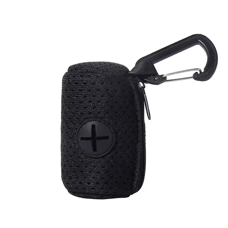 Poop Bag Dispenser - ที่เก็บถุงเก็บอุจจาระสุนัขแบบแขวนได้ ที่ใส่ถุงเก็บอุจจาระสุนัข ที่จ่ายถุงเก็บอุจจาระสำหรับสุนัข ที่จ่ายถุงขยะสำหรับพาสุนัขเดินเล่น อุปกรณ์สำหรับสัตว์เลี้ยง