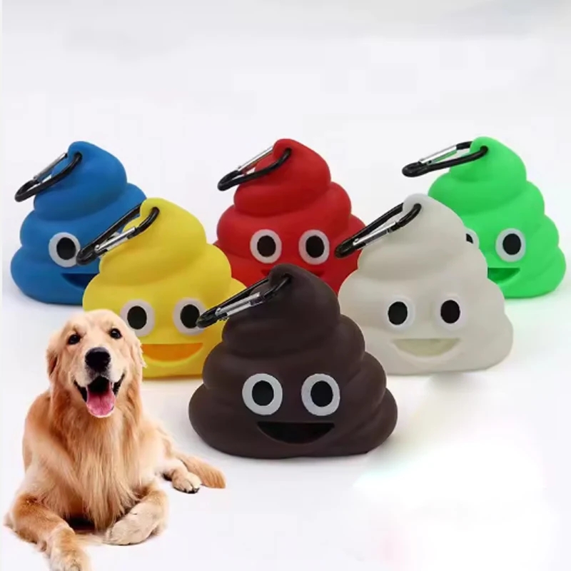 Poop Bag Dispenser - กลางแจ้งแบบพกพาที่กําหนดเองเดินสัตว์เลี้ยงสุนัขอึเซ่อถังขยะถุงผู้ถือDispenserไม่มีถุงขยะ