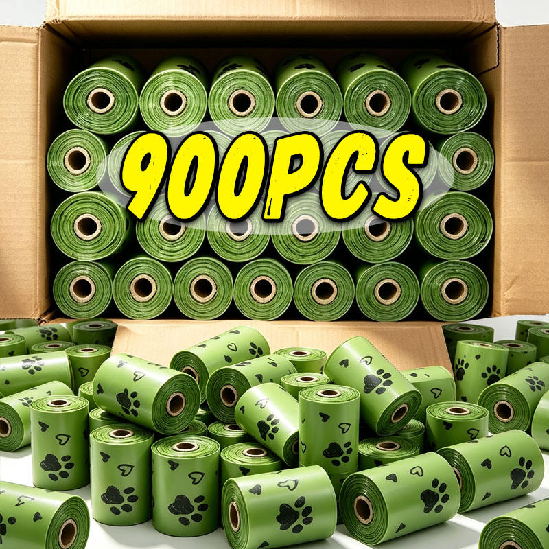 Poop Bag Dispenser - ถุงขยะย่อยสลายได้สำหรับสัตว์เลี้ยง ถุงเก็บอุจจาระสุนัขแบบเป็นแพ็ค ถุงเก็บอุจจาระสัตว์เลี้ยงแบบมีกลิ่นหอมย่อยสลายได้ ถุงเก็บขยะแมว ที่ใส่ถุงเก็บอุจจาระสุนัข ของขวัญ