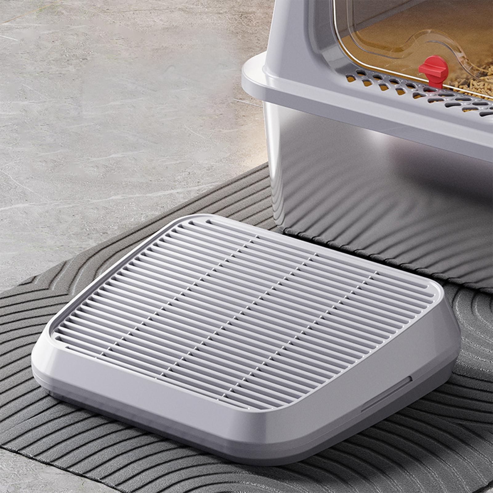แผ่นดักจับทรายแมว แผ่นดักจับทร - Cat Litter Mat บทวิจารณ์และราคา