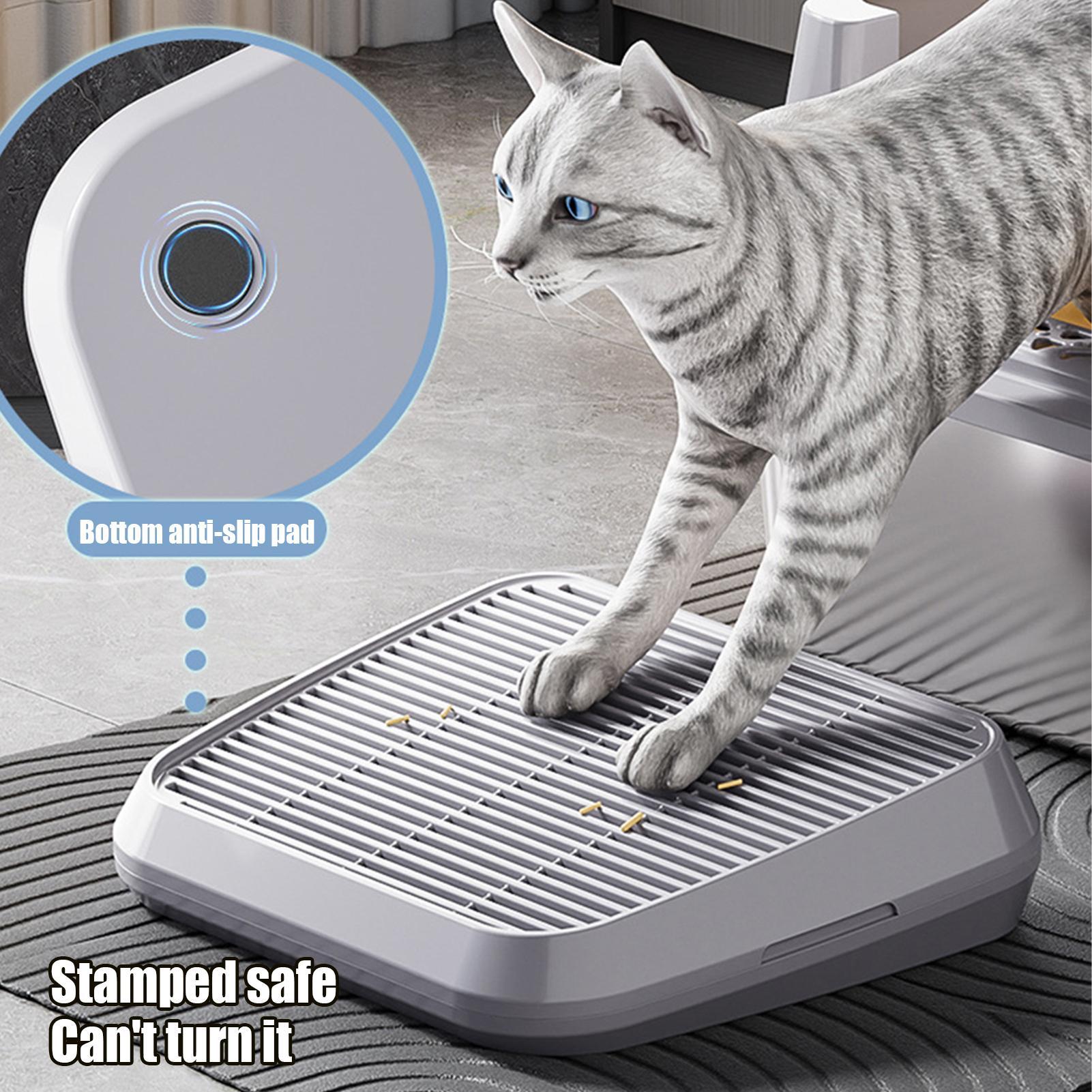 แผ่นดักจับทรายแมว แผ่นดักจับทร - Cat Litter Mat บทวิจารณ์และราคา