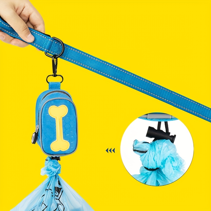 แบบพกพารูปกระดูกสุนัขถุงขยะทนท - Poop Bag Dispenser บทวิจารณ์และราคา
