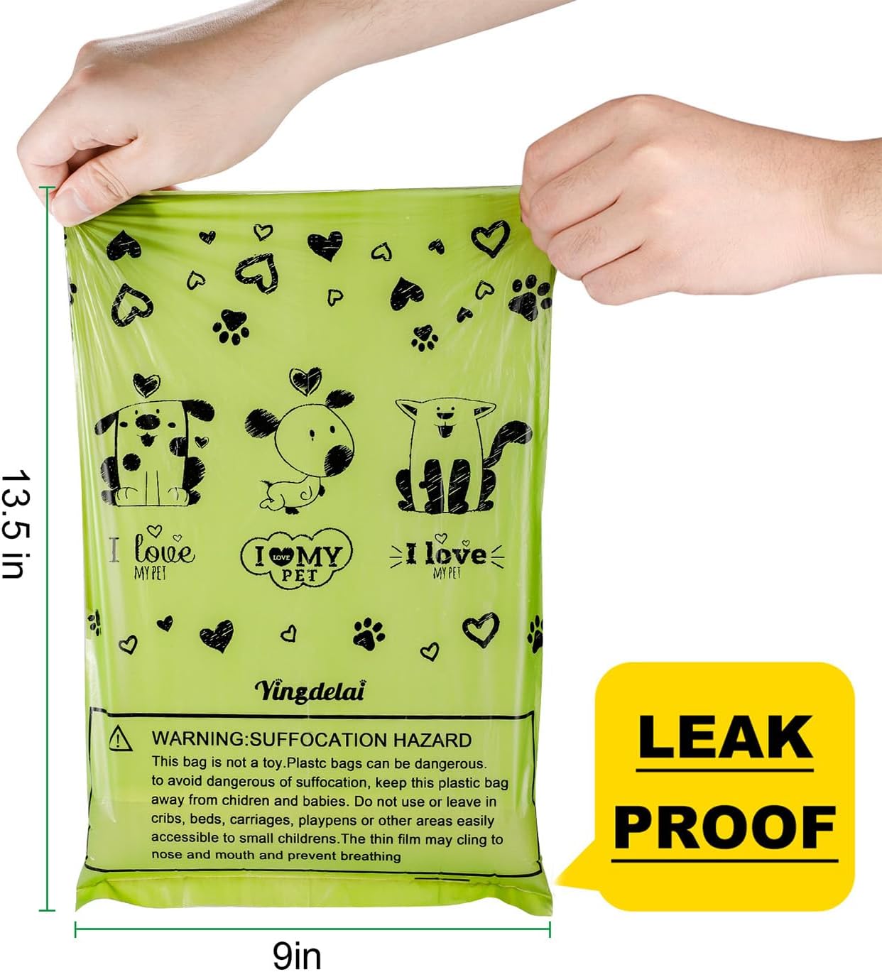 ถุงขยะย่อยสลายได้สำหรับสัตว์เล - Poop Bag Dispenser บทวิจารณ์และราคา