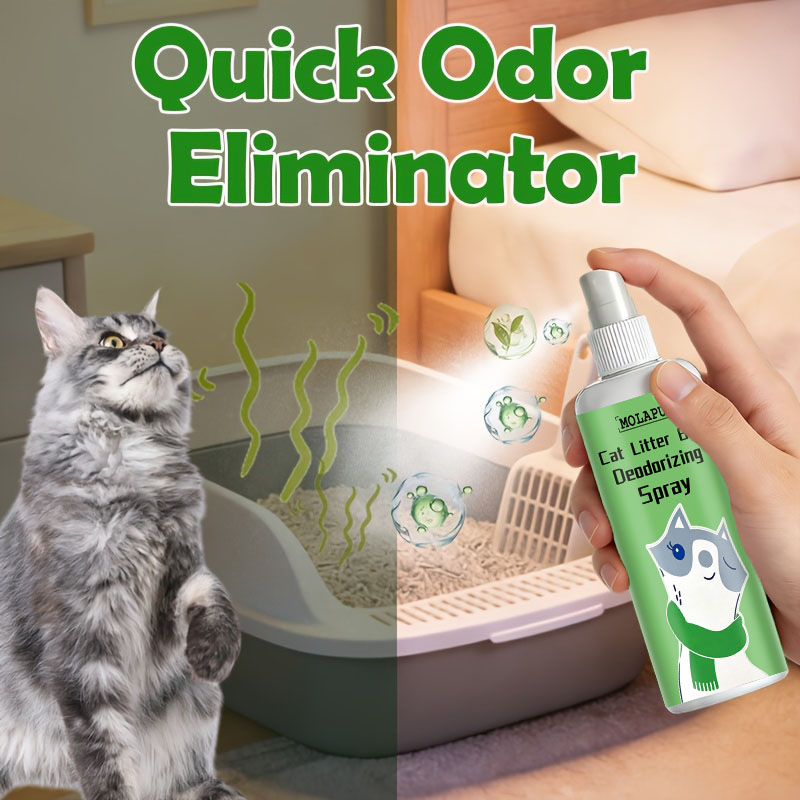 สเปรย์ดับกลิ่นทรายแมว - น้ำยาด - Cat Litter Mat บทวิจารณ์และราคา
